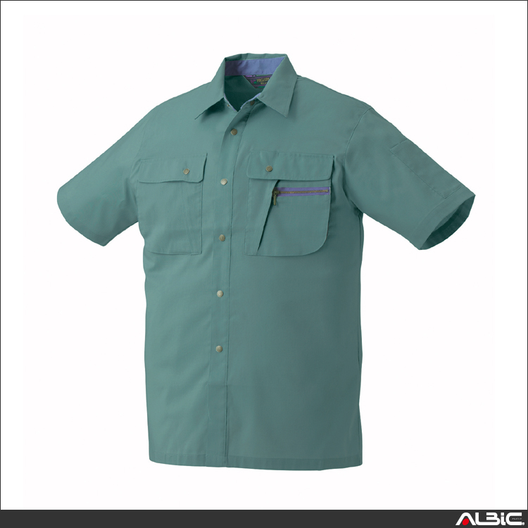 抗菌防臭半袖シャツ【26011-KRO】 商品写真