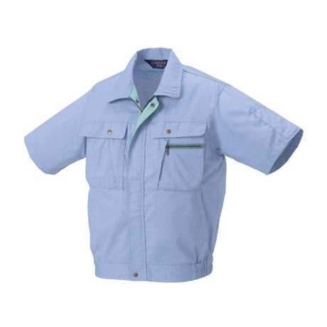 抗菌防臭半袖ジャンパー【26012-KRO】 78.ライトパープル