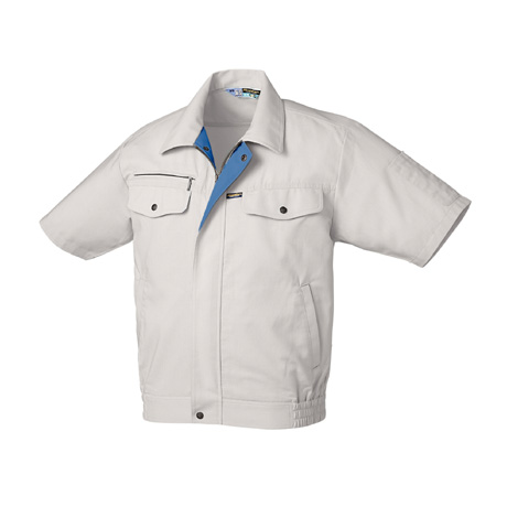 制電半袖ジャンパー【26056-KRO】 20.アイボリー