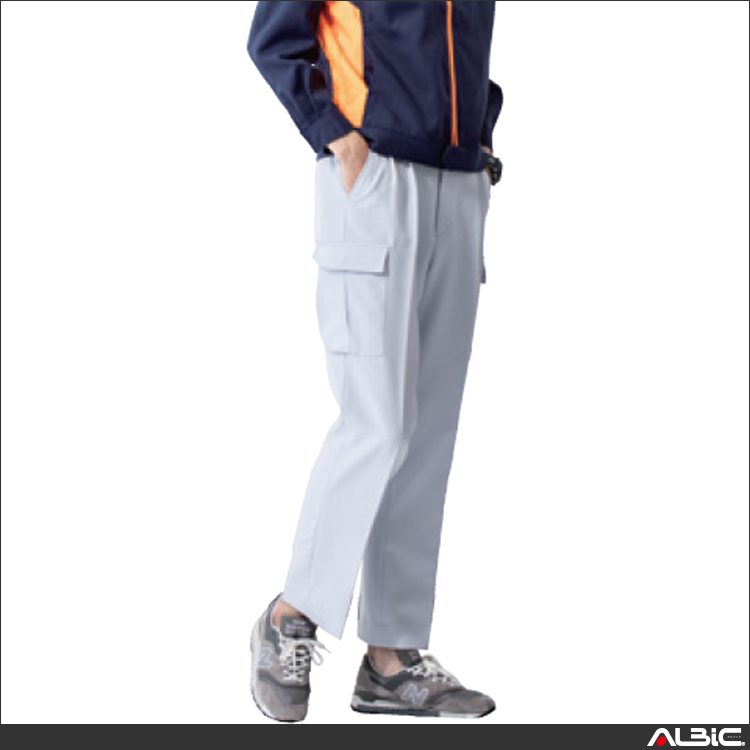 東レリサイクロン素材シャーリングツータックカーゴパンツ【2624-BBO】 商品写真