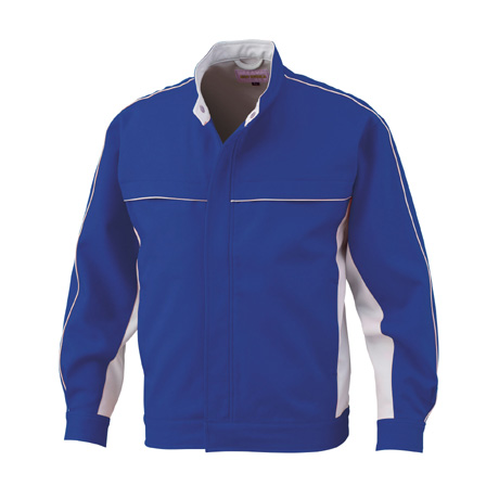 東レリサイクロン素材ジャケット【2626-BBO】 56.ロイヤルブルー×シルバーグレー