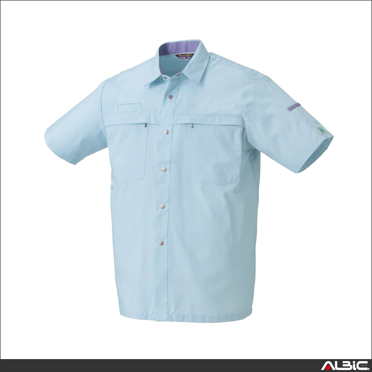 エコ素材半袖シャツ【26370-KRO】 商品写真