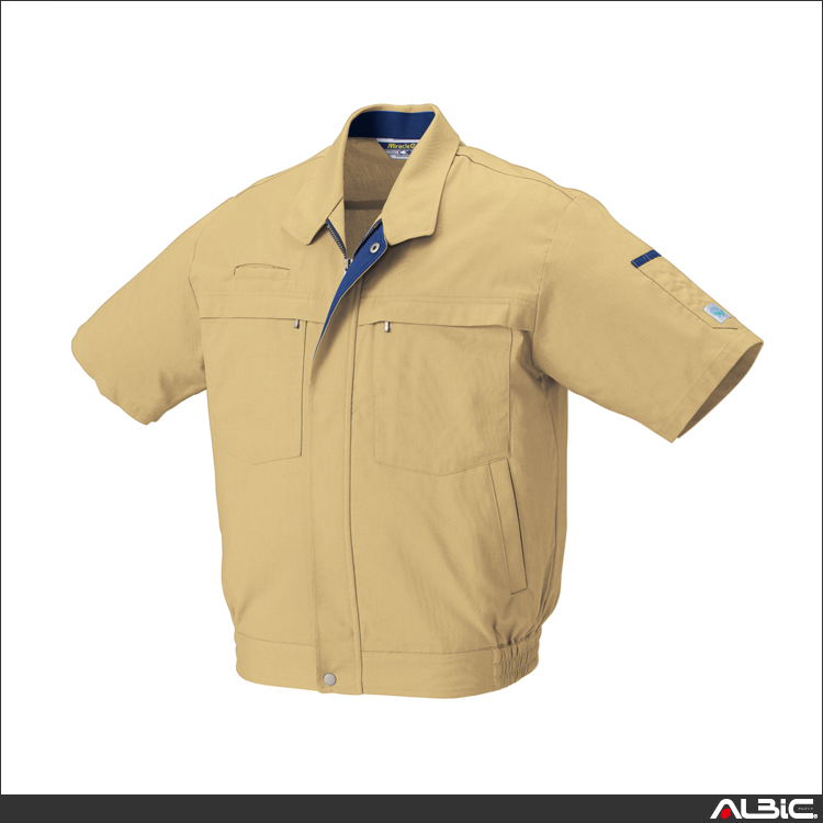 エコ素材半袖ジャンパー【263701-KRO】 商品写真