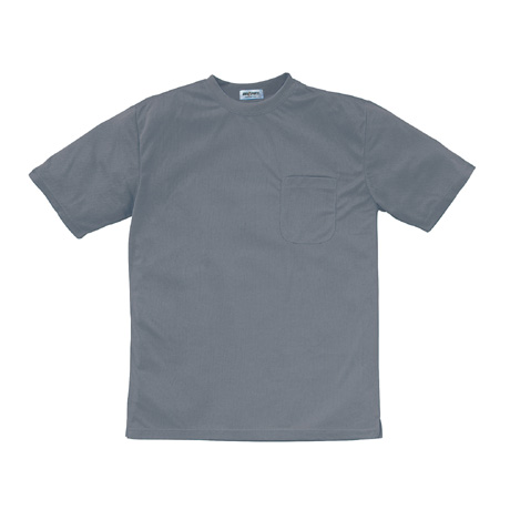 吸汗速乾半袖Tシャツ【26443-1-KRO】 48.チャコール