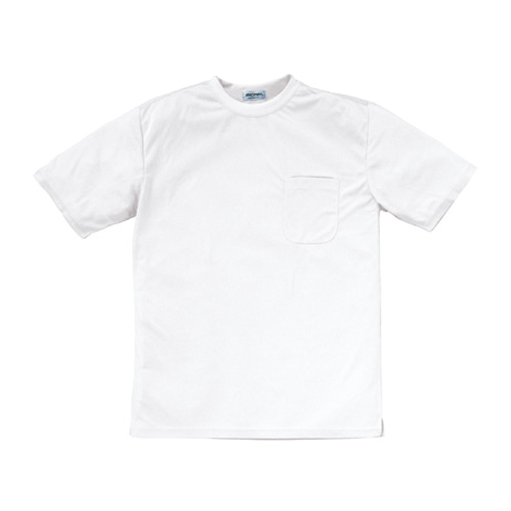 吸汗速乾半袖Tシャツ【26443-1-KRO】 90.ホワイト