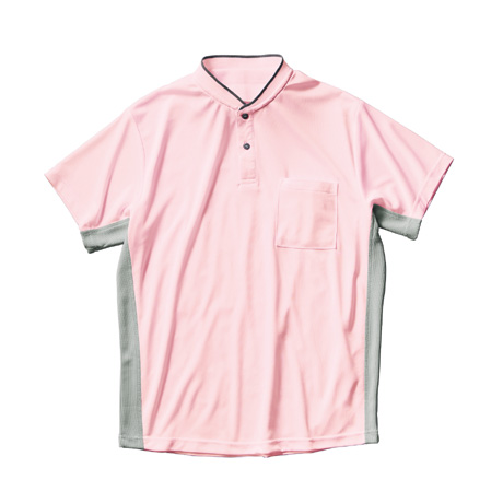 吸汗速乾半袖ポロシャツ【26475-KRO】 72.ピンク