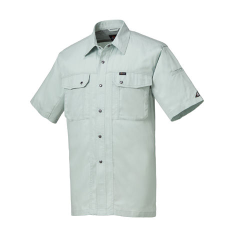 形態安定半袖シャツ【26524-KRO】 89.スモークグリーン