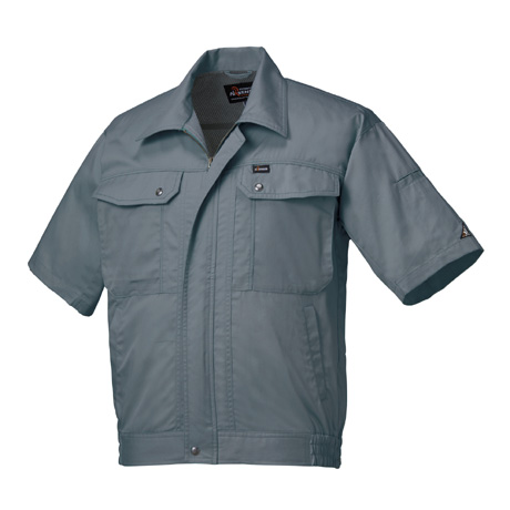 形態安定半袖ジャンパー【265241-KRO】 85.グリーン