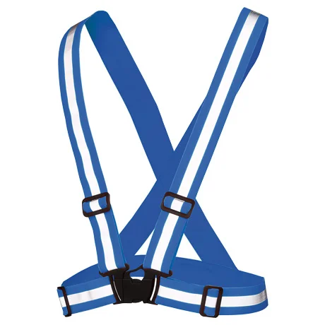 ストレッチ安全ベスト ブルー 【26533-KRO】 