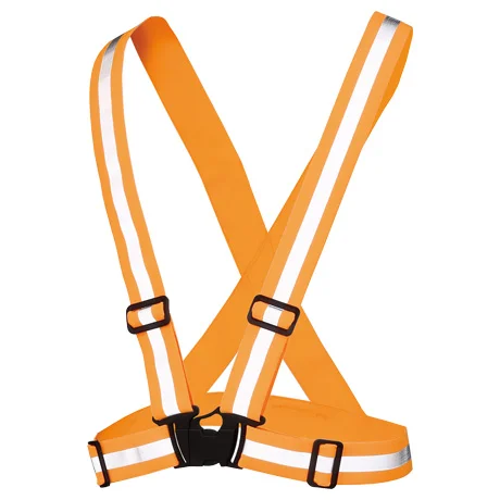 ストレッチ安全ベスト 蛍光オレンジ 【26533-KRO】 