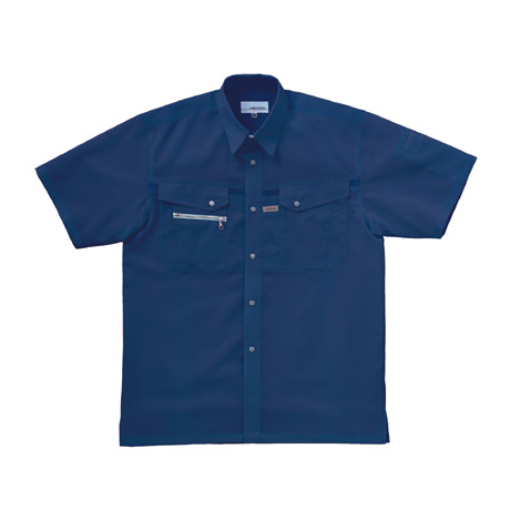 吸汗速乾半袖シャツ【26541-KRO】 11.ネイビー