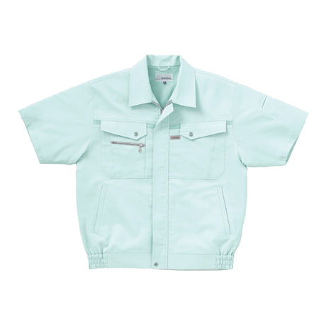 吸汗速乾半袖ジャンパー【265411-KRO】 15.ミントブルー