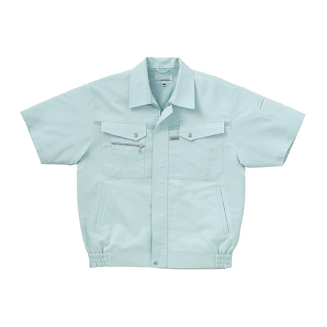 吸汗速乾半袖ジャンパー【265411-KRO】 685.パウダーグリーン