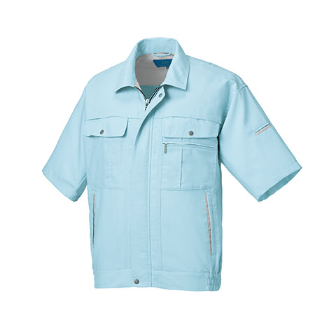 エコ素材半袖ジャンパー【266181-KRO】 19.サックス