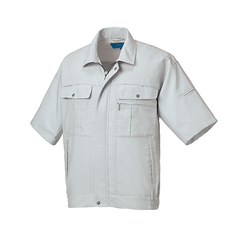 エコ素材半袖ジャンパー【266181-KRO】 40.グレー