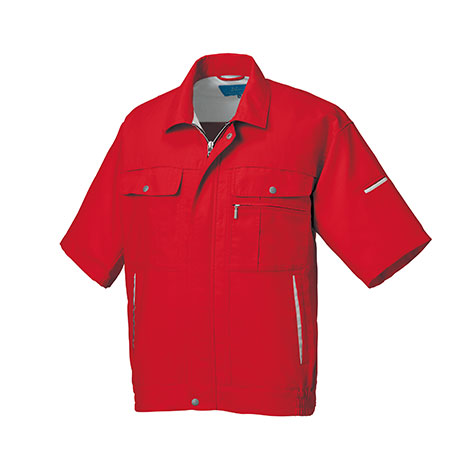 エコ素材半袖ジャンパー【266181-KRO】 70.レッド