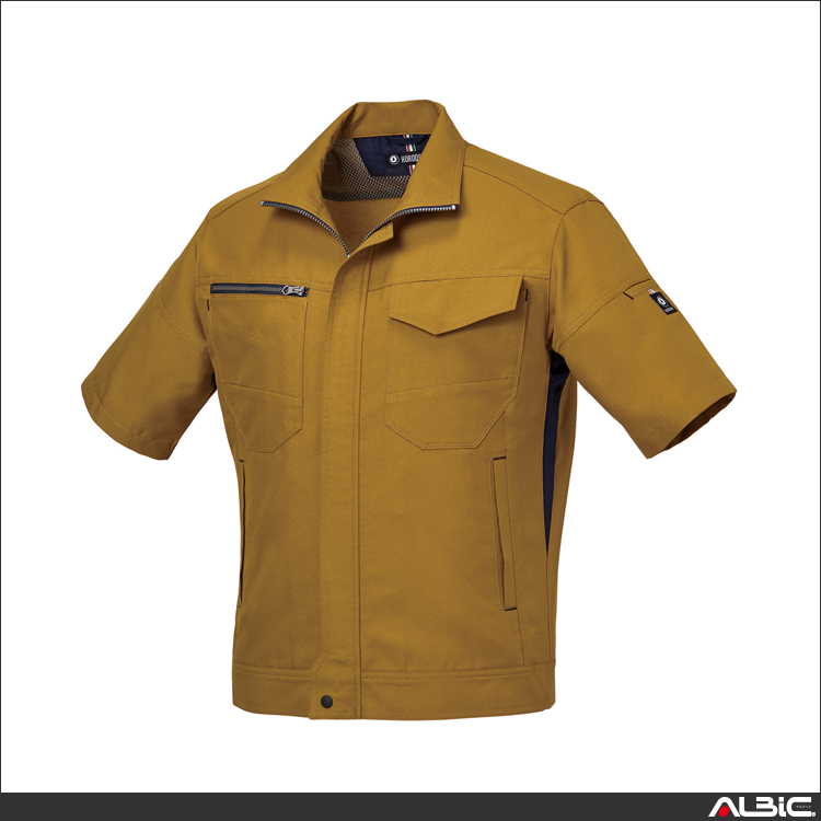 吸汗速乾半袖ジャンパー【266681-KRO】 商品写真