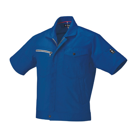 吸汗速乾半袖ジャンパー【266711-KRO】 13.ダークブルー