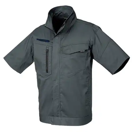 作業服 半袖ジャンパー チャコールグレー 【266841-KRO】 