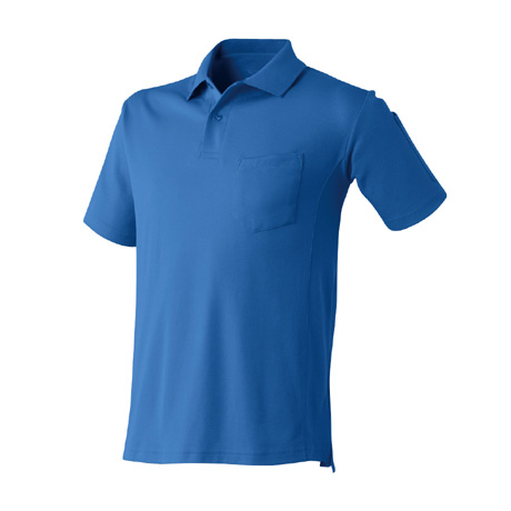 吸汗速乾半袖ポロシャツ【270015-ATK】 08.ブルー