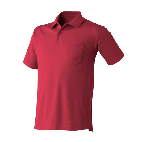 吸汗速乾半袖ポロシャツ【270015-ATK】 10.レッド