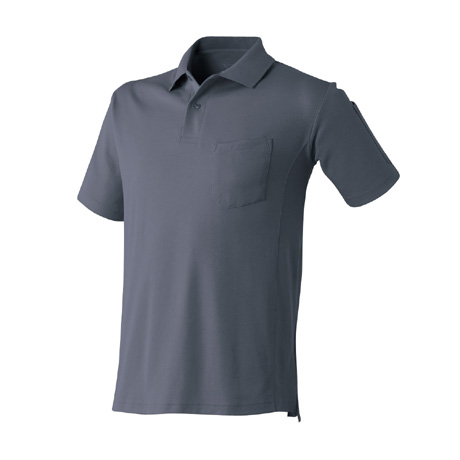 吸汗速乾半袖ポロシャツ【270015-ATK】 52.チャコール