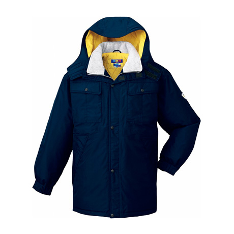 防水防寒コート（フード付I【28063-JIC】 C011.ネービー