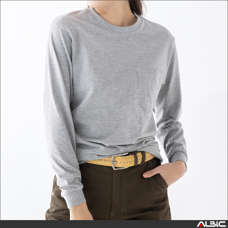 天竺長袖Tシャツ【3008-COC】 商品写真