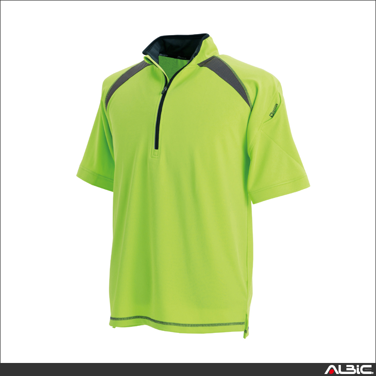 ショートスリーブハーフジップ【3015-TSD】 商品写真