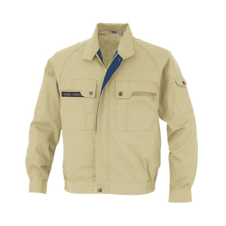 KANSAI吸汗速乾長袖ブルゾン【30202-OKH】 C3.オーク