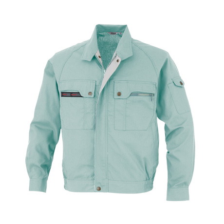 KANSAI吸汗速乾長袖ブルゾン【30202-OKH】 C5.グリーン