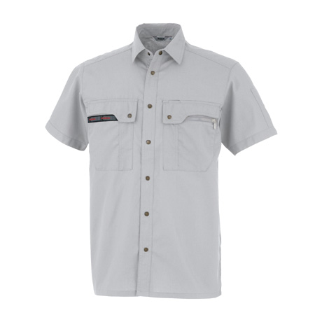 KANSAI吸汗速乾半袖シャツ【30203-OKH】 C4.グレー