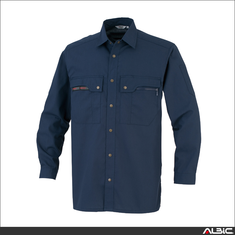 KANSAI吸汗速乾長袖シャツ【30204-OKH】 商品写真