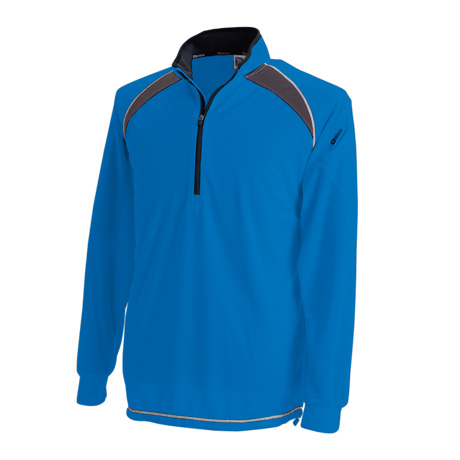 ロングスリーブハーフジップ【3025-TSD】 41.ロイヤルブルー