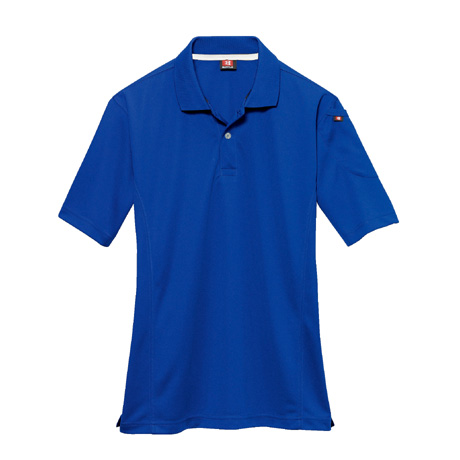 ストレッチ半袖ポロシャツ【305-BAT】 42.ロイヤルブルー