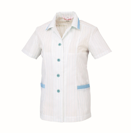 開襟衿レディスジャケット【3067-XEB】 42.サックス