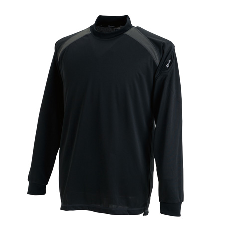 スマートネックシャツ【3085-TSD】 95.ブラック