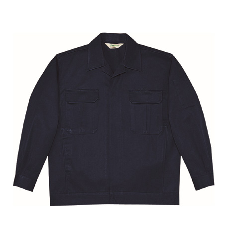 比翼長袖ジャンパー【3100-JIC】 C011.ネービー