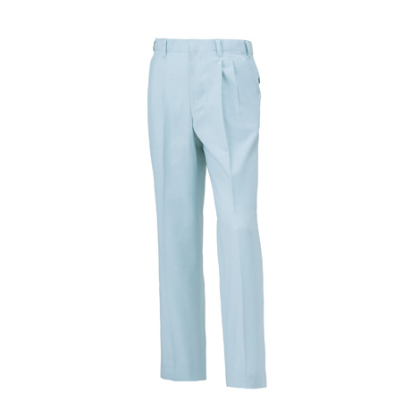 エコ素材ツータックスラックス【31370-KRO】 19.サックス