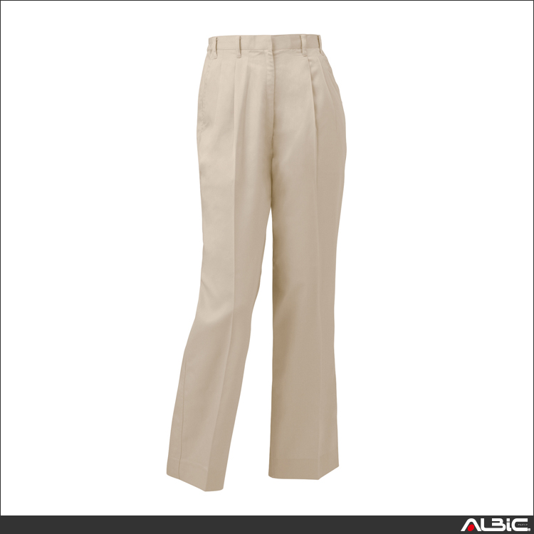 制電ツータックレディースパンツ【313711-KRO】 商品写真