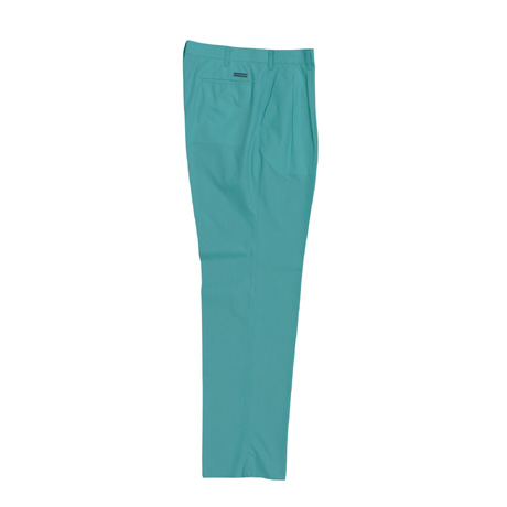 リサイクル素材ツータックスラックス【31488-KRO】 85.グリーン