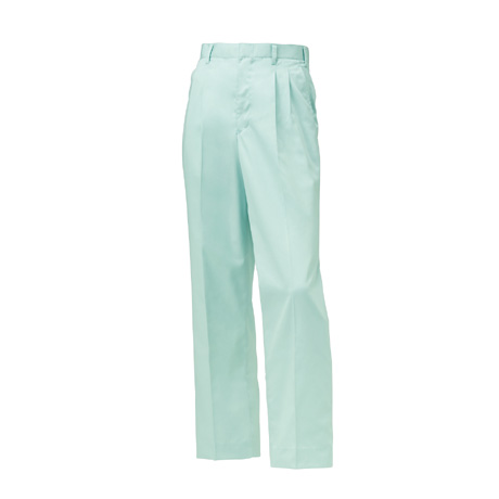 銀ナノ抗菌防臭加工ツータックスラックス【31493-KRO】 85.パウダーブルー