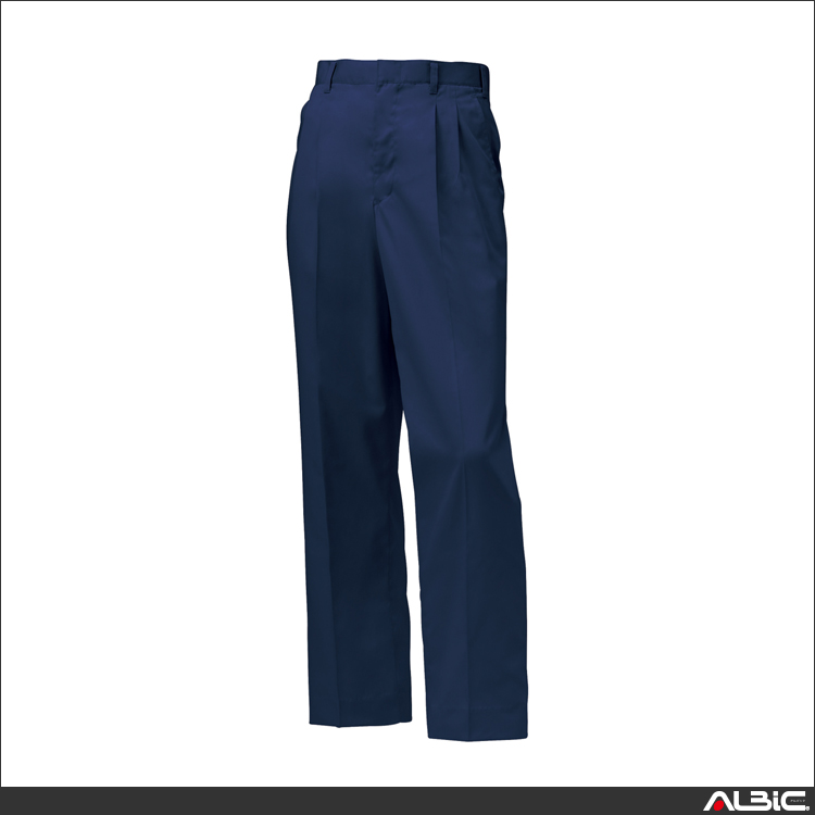 銀ナノ抗菌防臭加工ツータックスラックス 【 クロダルマ 31493-kro