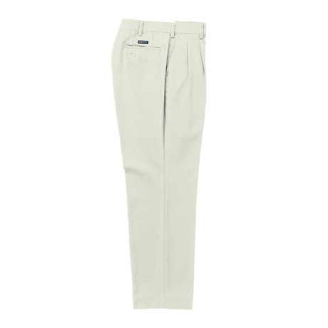 スラックス（ツータック）【31496-KRO】 20.アイボリー