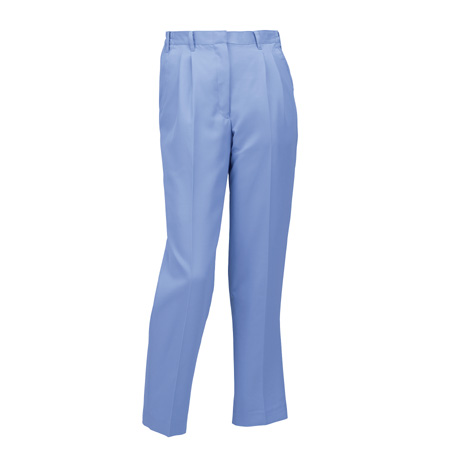 レディーススラックス（ツータック）（脇シャーリング）【31520-KRO】 79.パープル