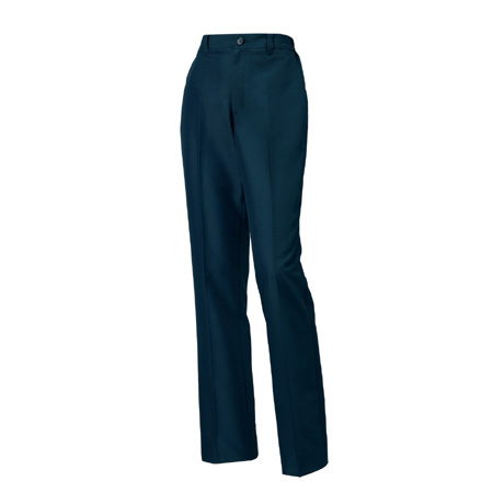 吸汗速乾ノータックレディーススラックス【316681-KRO】 11.ネイビー