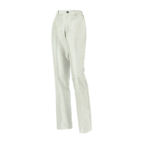 吸汗速乾ノータックレディーススラックス【316681-KRO】 40.シルバー