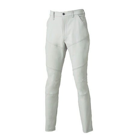 360°ストレッチスラックス（ノータック）【31674-KRO】 40.シルバー