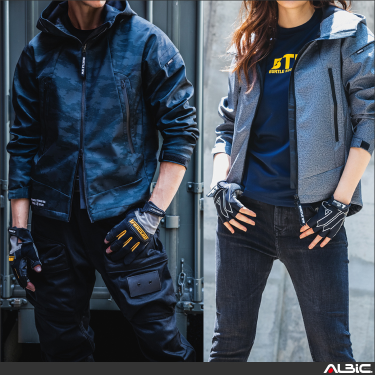 フーデッドジャケット【3190-BAT】 商品写真