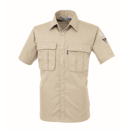 デカポケ半袖シャツ【3192-XEB】 31.アイボリー